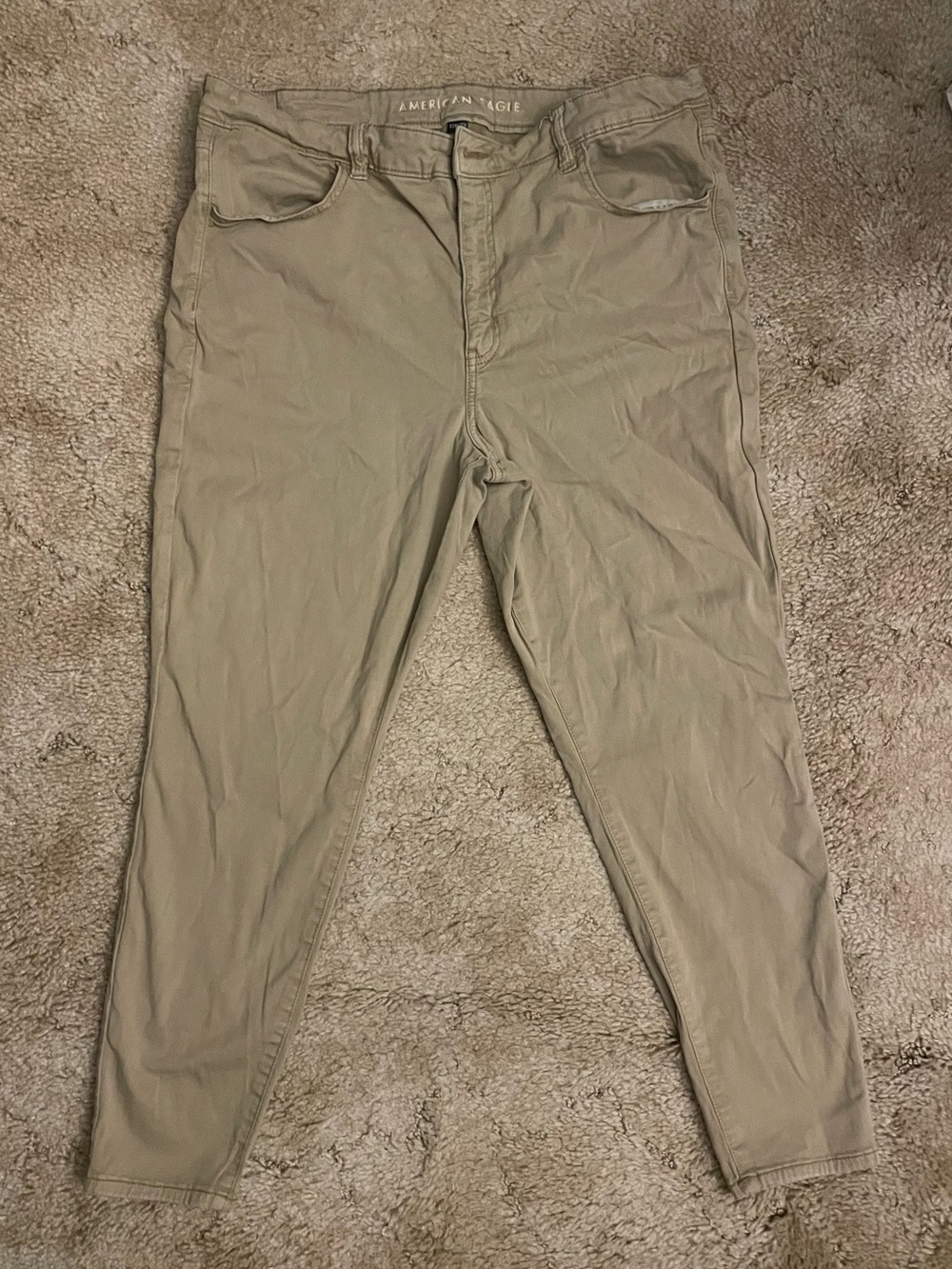 American Eagle Women’s Size 18 Kahki Stretch Pants